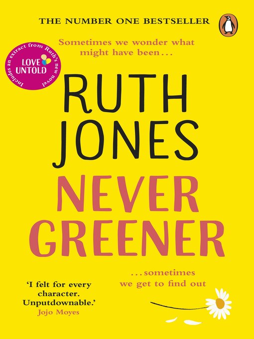 Title details for Never Greener by Ruth Jones - Wait list